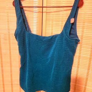 Teal tankini